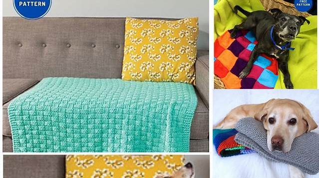 1561+ Free Knitting Patterns For Dog Blankets To Download Pdf