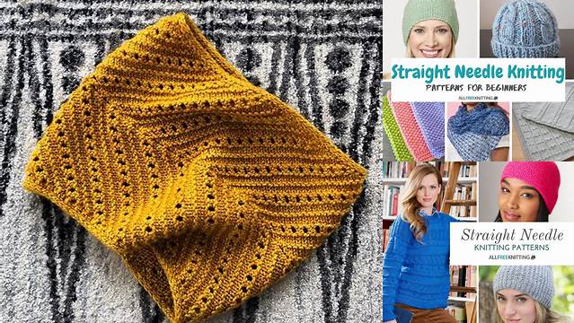 1588+ Free Knitting Patterns Ravelry Straight Needles