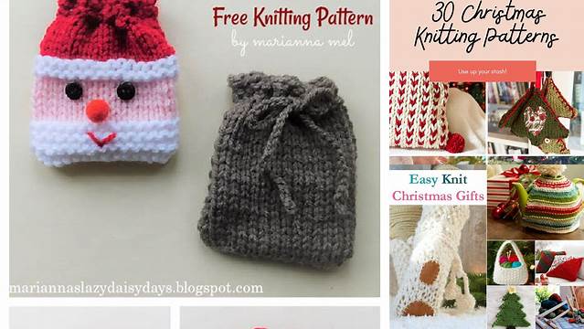 1839+ Free Knitting Patterns For Xmas Gifts