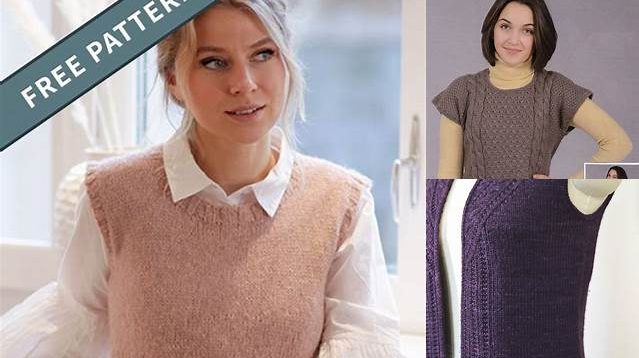 1859+ Free Knitting Patterns For Vest Tops