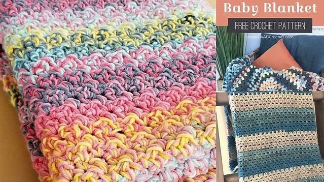 1893+ Crochet Blanket Patterns Using Variegated Yarn