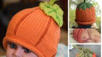 1930+ Free Knitting Pattern For Baby Pumpkin Hat