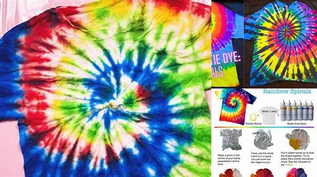 1991+ Tie Dye Ideas Spiral