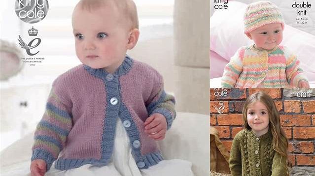 2037+ King Cole Free Knitting Patterns For Babies Free Download