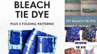 2040+ Bleach Tie Dye Folding Techniques With Pictures