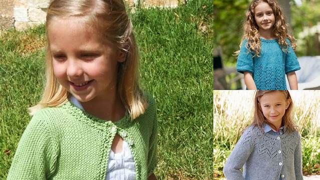 2054+ Free Knitting Patterns For Little Girls