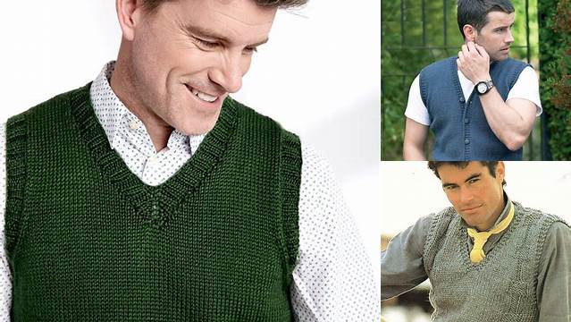 2087+ Free Knitting Pattern For Mens Sweater Vest