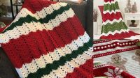 2126+ Easy Christmas Crochet Blanket Patterns Free