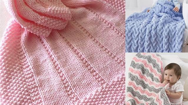 2289+ Free Printable Knitting Patterns For Baby Blankets