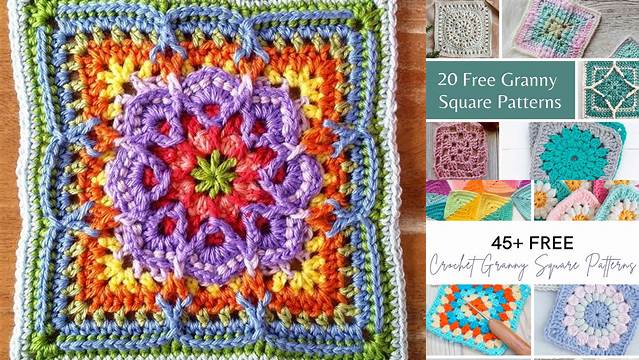 2320+ Granny Square Patterns Free Online