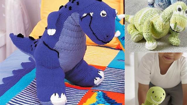 2347+ Free Knitting Patterns Of Dinosaurs