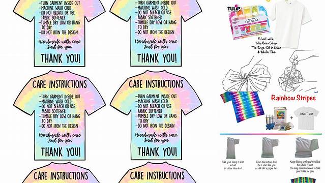 2400+ Tie Dye Instructions Printable Pdf Free