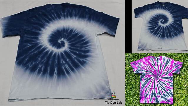 2437+ Single Color Tie Dye Spiral