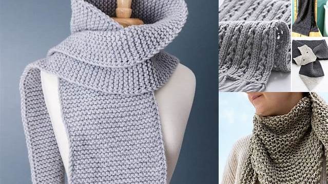 2461+ Free Knitting Patterns For Scarves Uk