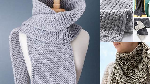 2461+ Free Knitting Patterns For Scarves Uk