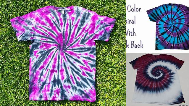 2488+ Spiral Tie Dye Two Colors