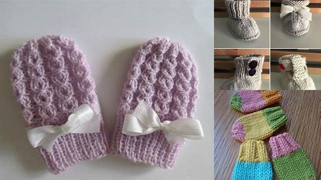 2554+ Free Knitting Patterns For Baby Mittens And Booties