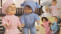 2559+ Free Knitting Patterns For Dolls Clothes 12 Inch