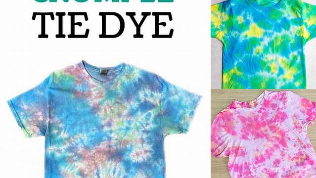 260+ Crumple Pattern Tie Dye