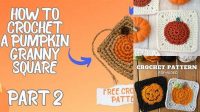 2616+ Granny Square Pumpkin Pattern Free Youtube