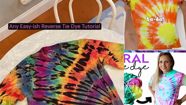 2764+ Tie Dye Tutorial Easy