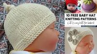 2774+ Free Knitting Patterns For Baby Caps