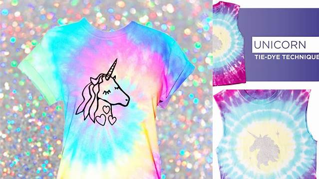 2795+ Unicorn Tie Dye Pattern