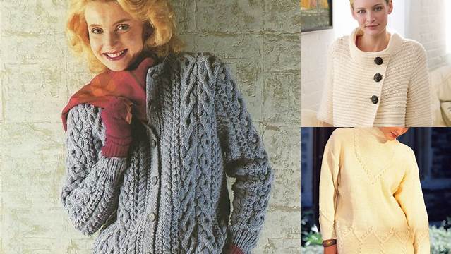 2822+ Latest Knitting Patterns For Ladies