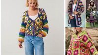 2842+ Granny Square Jacket Patterns Free