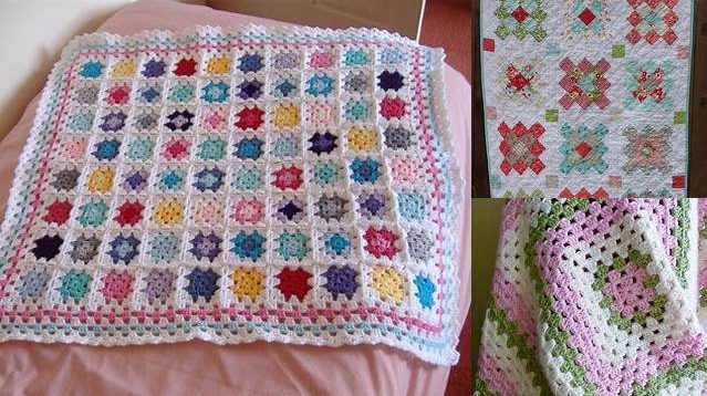 287+ Granny Square Baby Quilt Pattern