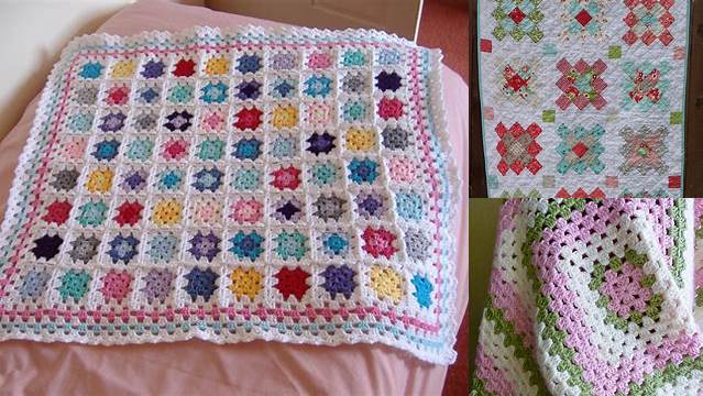 287+ Granny Square Baby Quilt Pattern