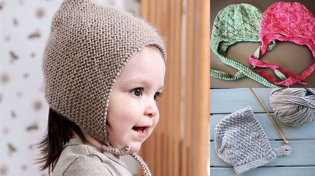 2871+ Free Knitting Patterns For Baby Bonnets On Straight Needles