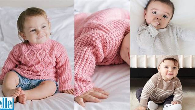 2875+ Free Knitting Patterns For Baby Sweater Sets