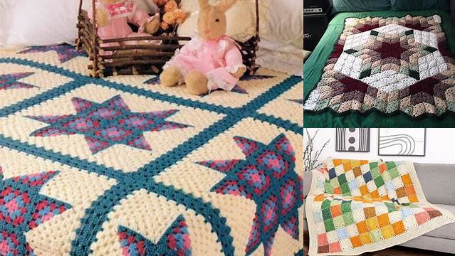 2898+ Crochet Quilt Blanket Patterns