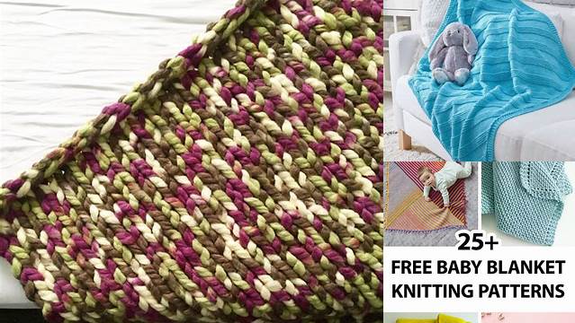 2922+ Free Knitting Patterns For Beginners Blanket