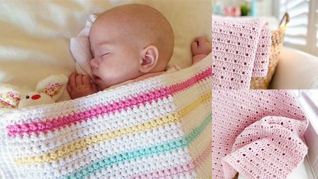 2954+ Easy Baby Blanket Crochet Patterns For Beginners