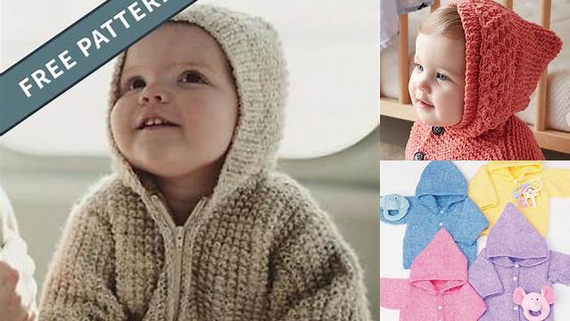 3003+ Free Knitting Patterns For Babies Hoodies