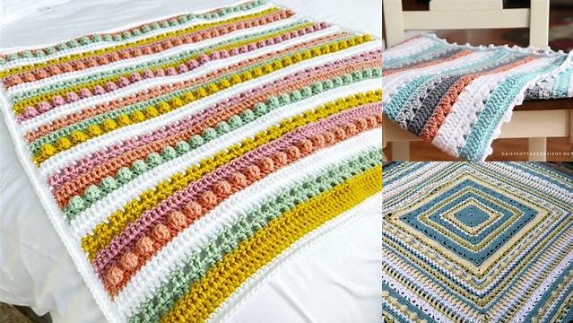 3012+ Most Popular Crochet Blanket Patterns