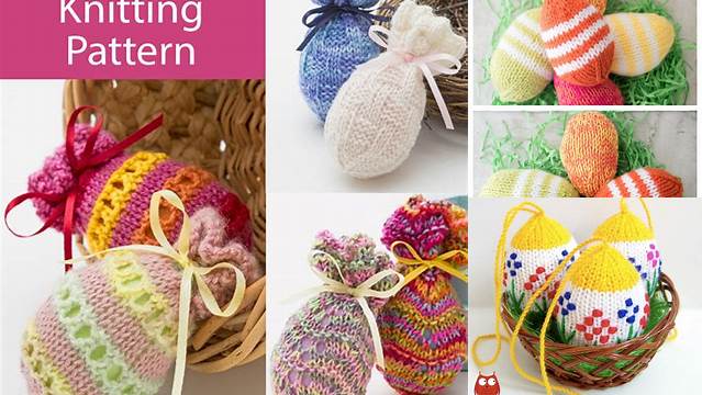 3035+ Free Knitting Patterns For Easter Egg Covers