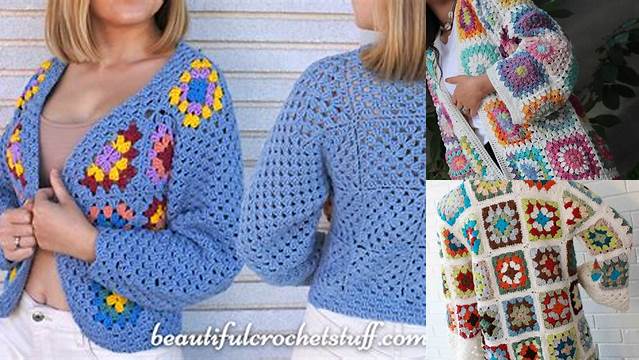 3052+ Granny Square Jacket Free Pattern For Beginners