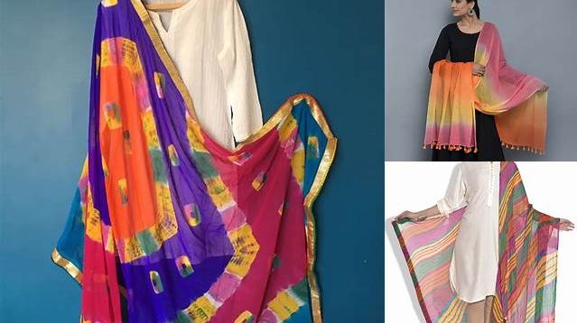 3123+ Tie Dye Patterns For Dupatta