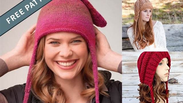 313+ Free Knitting Pattern For Ladies Hat With Ear Flaps