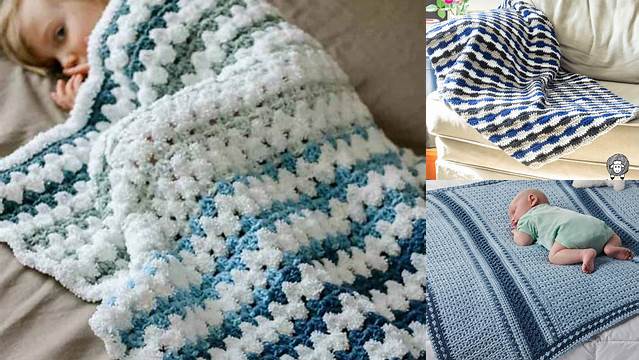 3132+ Easy Baby Boy Blanket Crochet Patterns