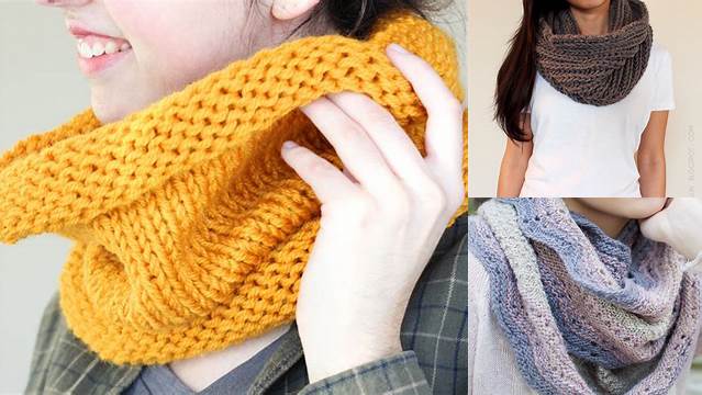 3157+ Free Knitting Pattern For Infinity Scarf On Circular Needles