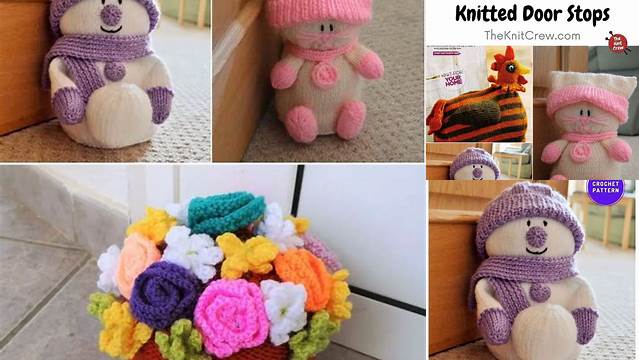 3204+ Free Knitting Patterns For Door Stops