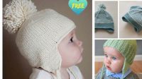 3273+ Free Knitting Pattern Baby Earflap Hat