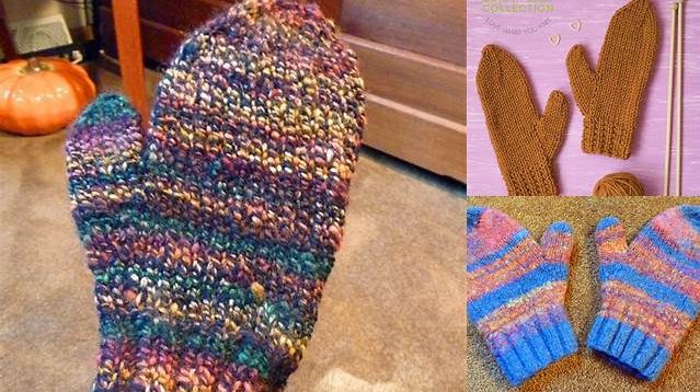 3288+ Free Knitting Patterns Mittens On 2 Needles