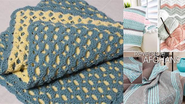 3302+ Easy Crochet Blanket Patterns Reversible