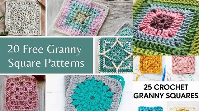 336+ Granny Square Pattern How To