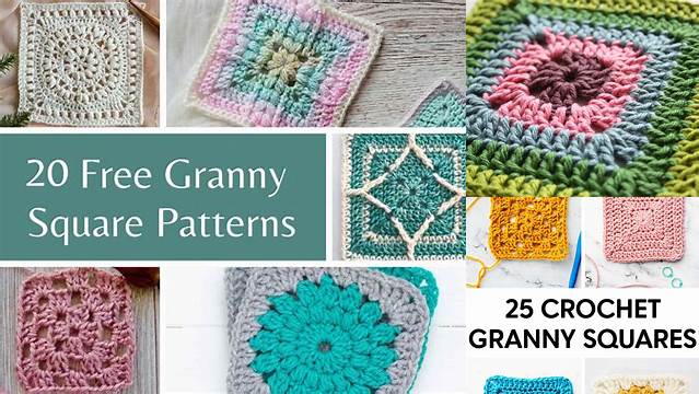 336+ Granny Square Pattern How To